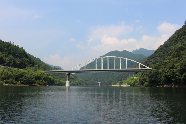 湖面から見える大川橋.JPG